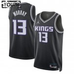 Maillot NBA Sacramento Kings Keegan Murray 13 Jordan 2022-23 Statement Edition Noir Swingman - Enfant